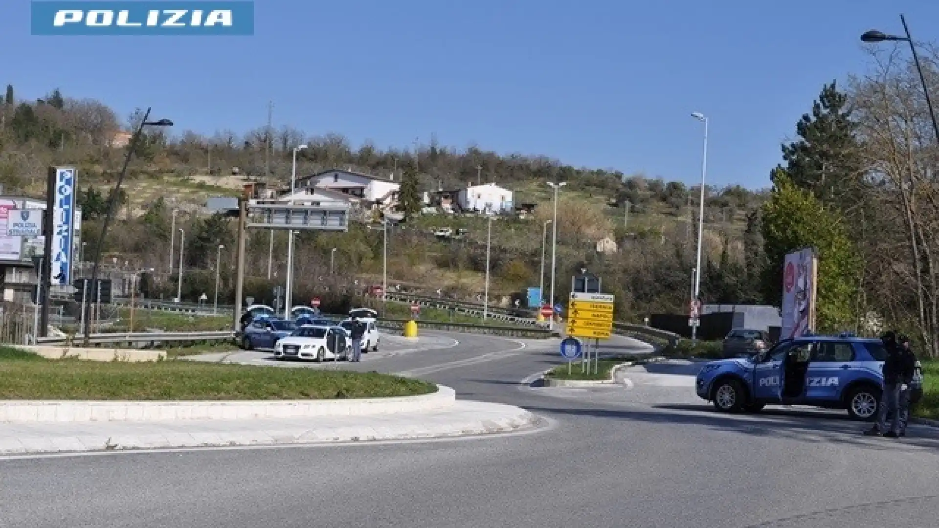 La Polizia di Stato vigila sulle strade della Provincia: servizi straordinari di controllo del territorio nei comuni della Valle del Volturno